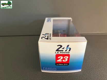 Voiture Miniature Nissan GT-R LM Nismo Le Mans 24 hours 2015 Ebbro Le Mans 1/43