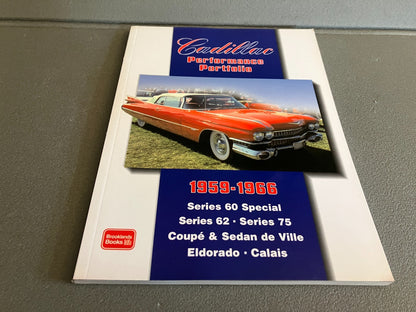 Livre Voiture Automobile Américaine Cadillac 1959-1966 Brooklands Books