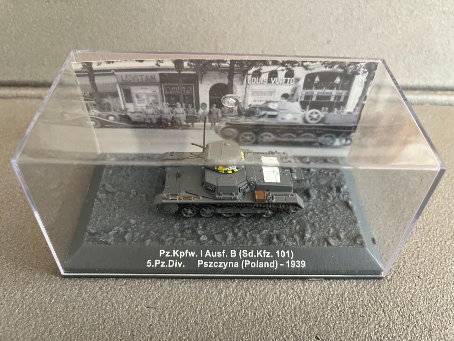 Miniature Militaire Char Tank Blindé Pz.Kpfw. I Ausf. B Poland 1939 Altaya 1/72