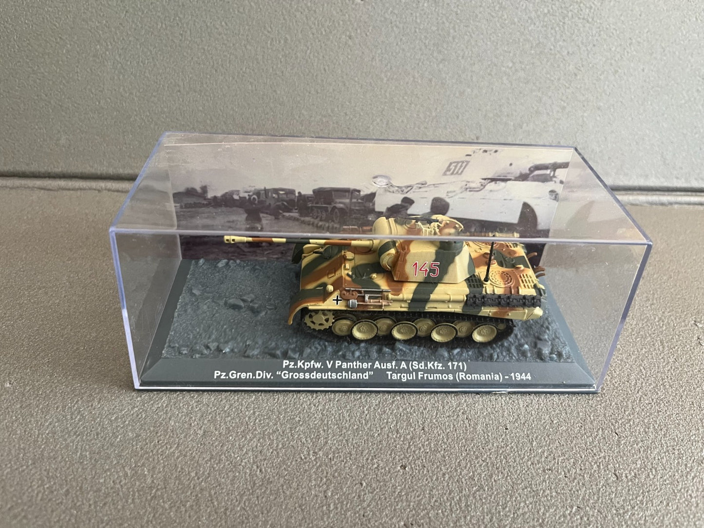 Miniature Militaire Char Tank Blindé Pz.Kpfw. V Panther Ausf. A Altaya 1/72