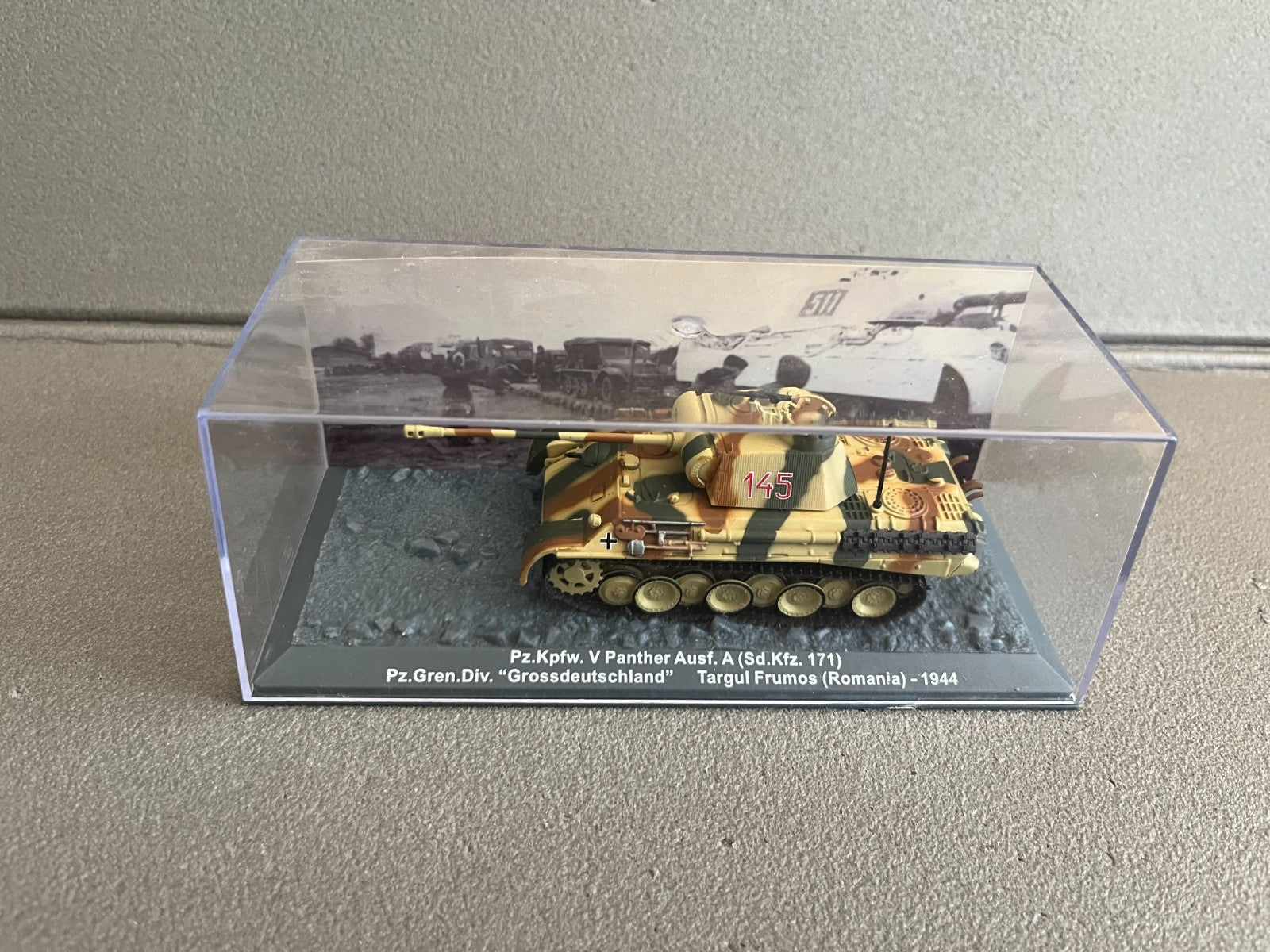 Miniature Militaire Char Tank Blindé Pz.Kpfw. V Panther Ausf. A Altaya 1/72