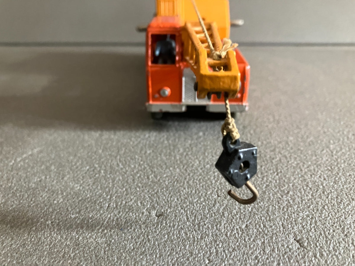 Ancienne Miniature Camion Grue 20 Ton Lorry Mounted Crane Dinky Toys Meccano