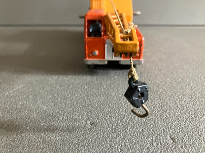 Ancienne Miniature Camion Grue 20 Ton Lorry Mounted Crane Dinky Toys Meccano