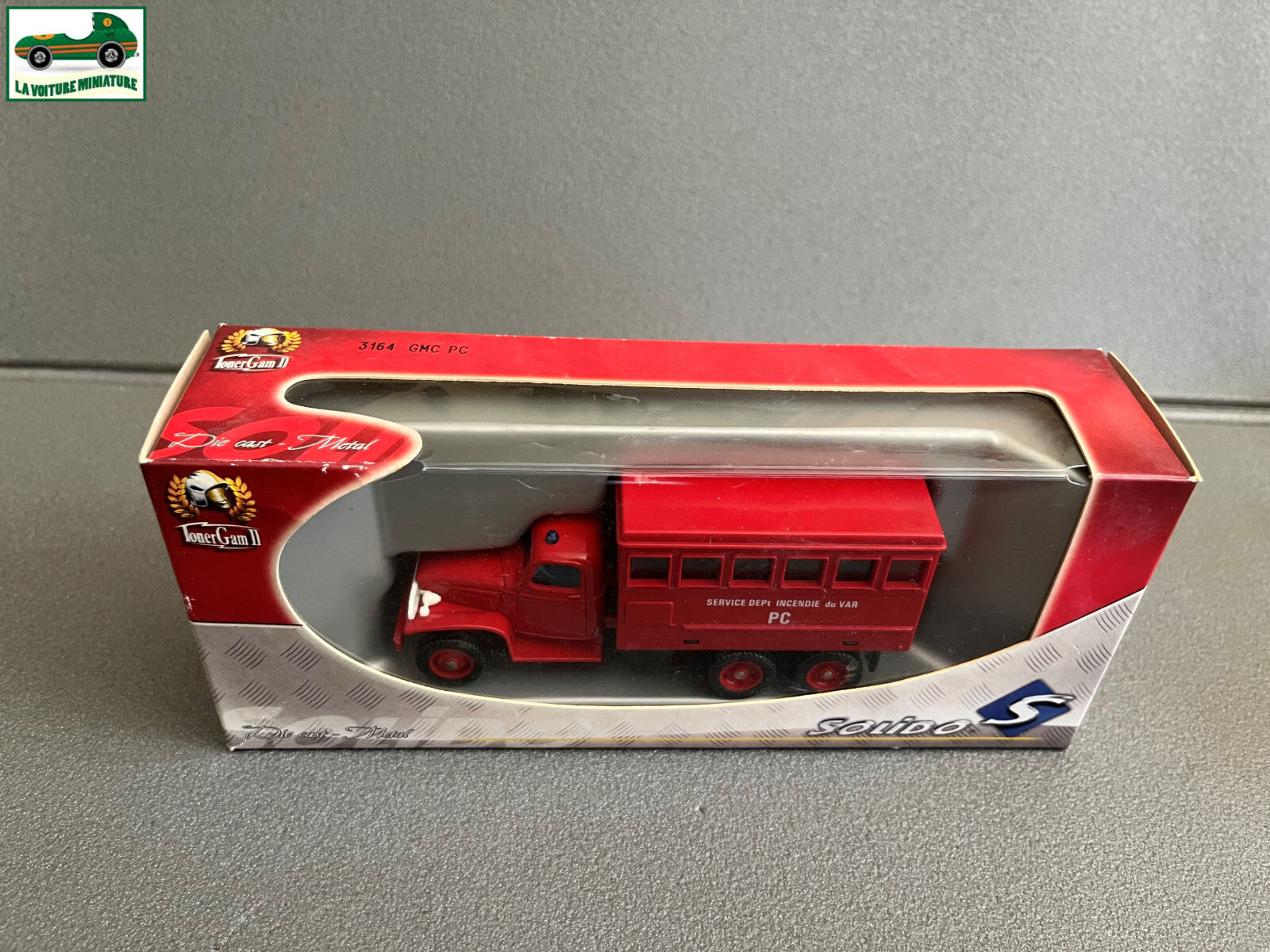 Voiture Miniature Pompiers Camion 3164 GMC PC Solido TonerGam 1/50