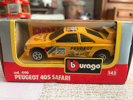 Voiture miniature Burago Peugeot 405 Safari 4190 au 1/43