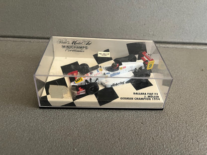 Voiture Miniature Formule 1 F1 Dallara Fiat F3 Muller 1994 Minichamps au 1/43