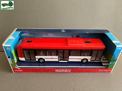 Voiture miniature Autobus Iveco Irisbus Citelis Norev Plastigam au 1/43