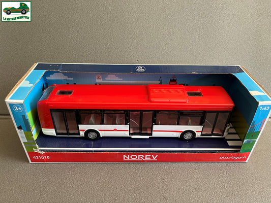 Voiture miniature Autobus Iveco Irisbus Citelis Norev Plastigam au 1/43