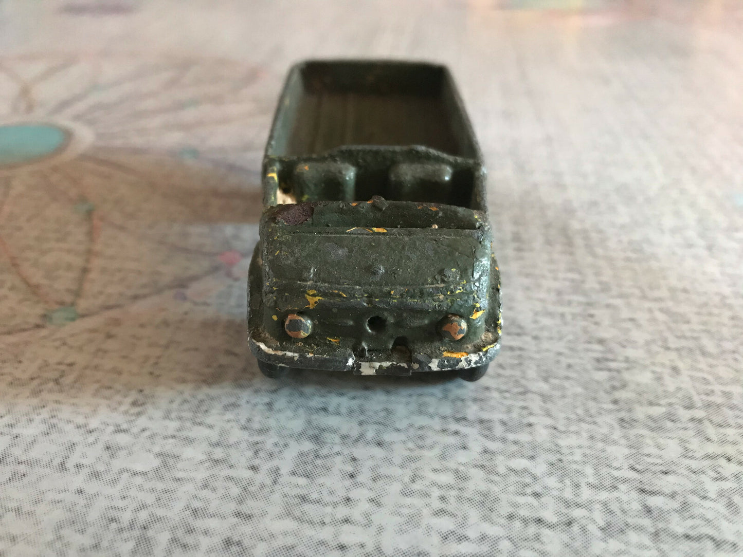Ancienne Voiture Miniature Dinky Toys Camion Mercedes Meccano France Epave 