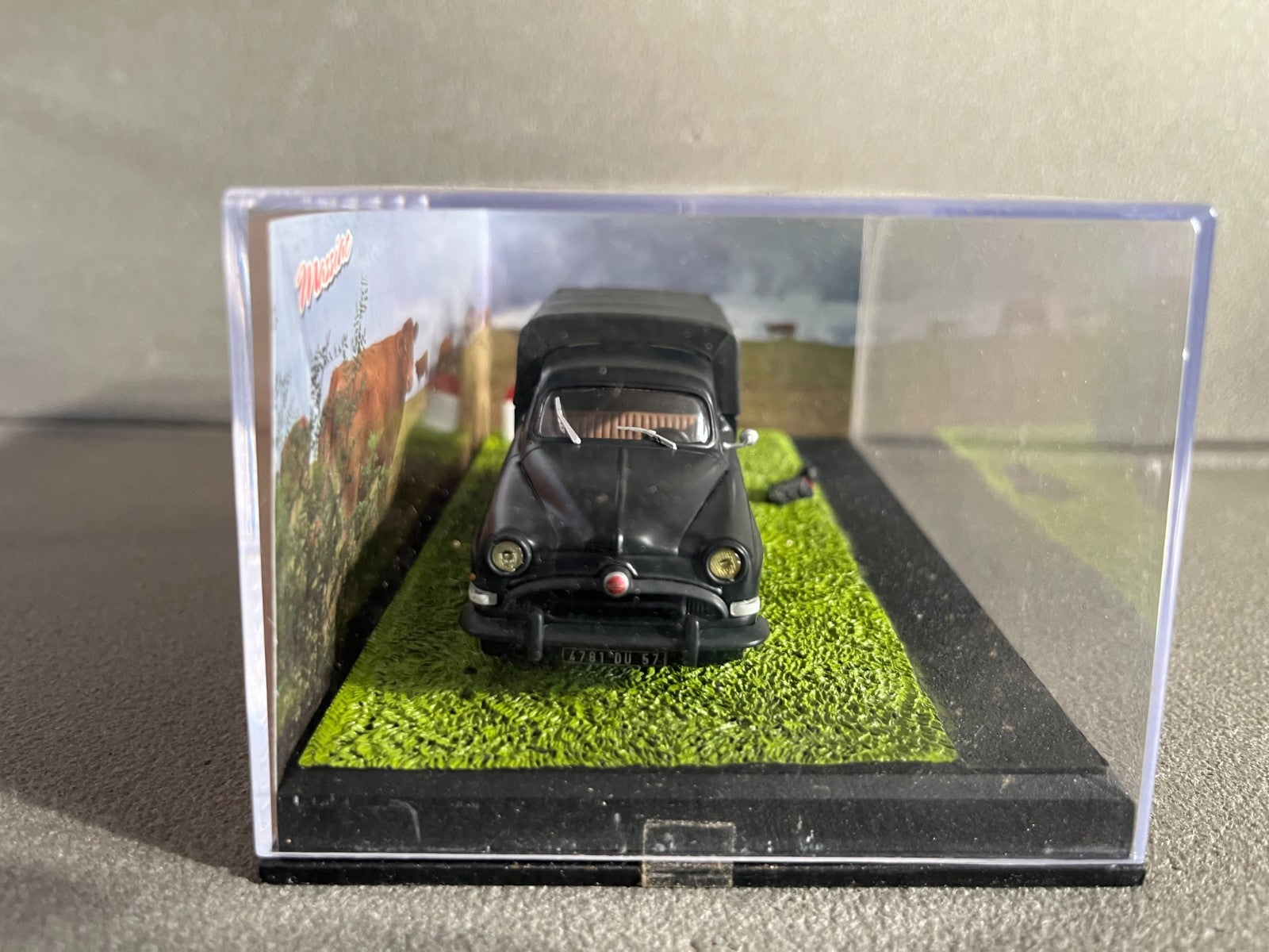 Voiture Miniature Simca Aronde Intendante Etape 2 La Route Bleue RN7 1/43