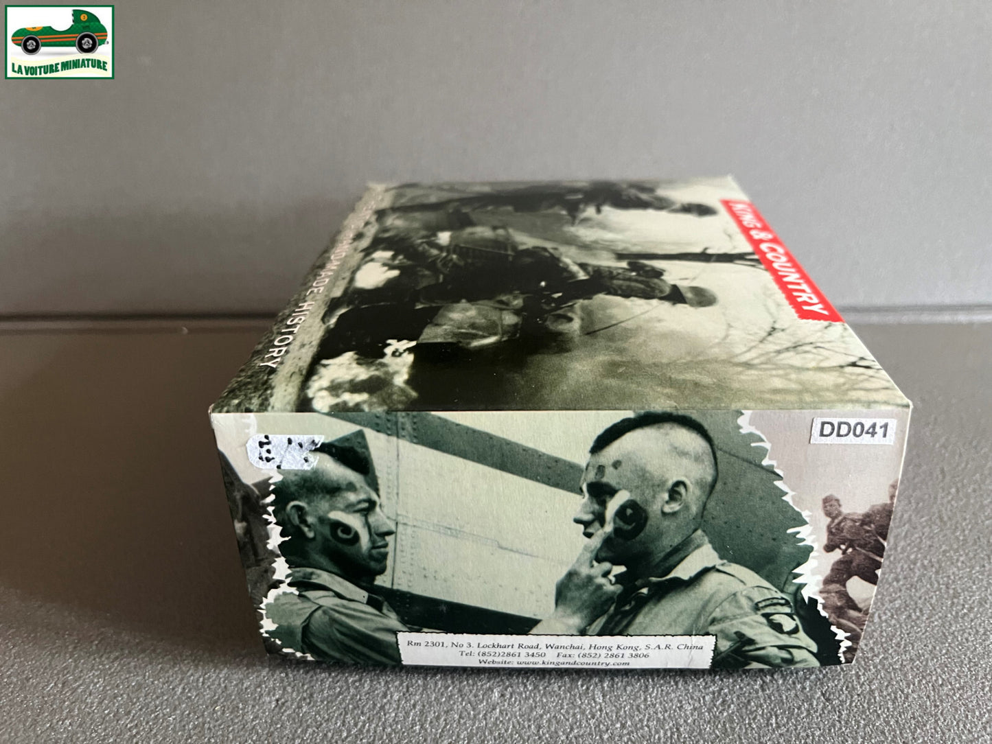 Miniature Militaire King & Country Moto Police US WWII Plomb 1/30 DD41