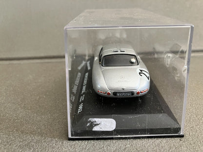 Voiture Miniature Mercedes 300SL 1958 24 Heures du Mans Altaya au 1/43