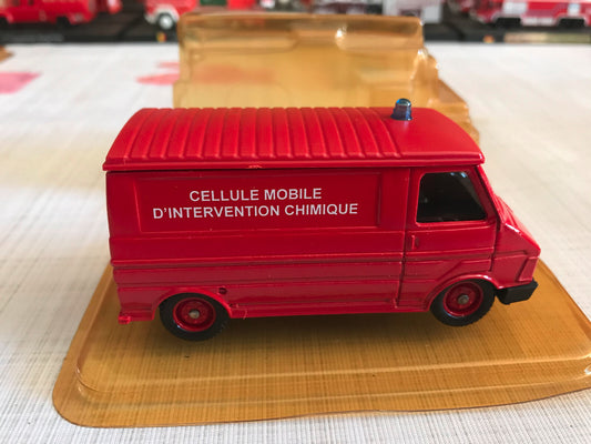 Voiture Miniature Pompiers Citroen C35 VSAB Solido au 1/50