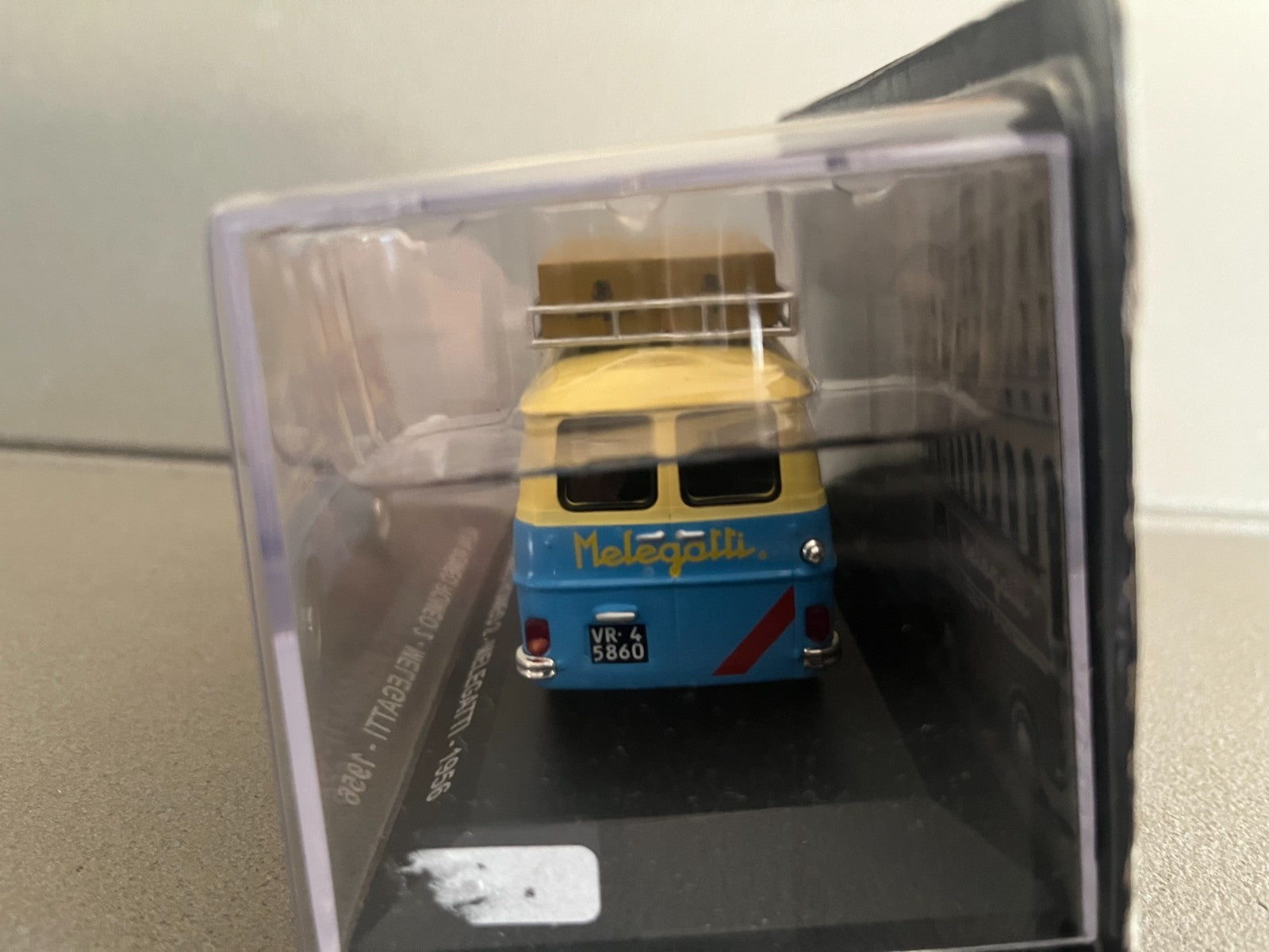Voiture Miniature Camion Publicitaire Alfa Romeo 2 Melegatti 1956 au 1/43