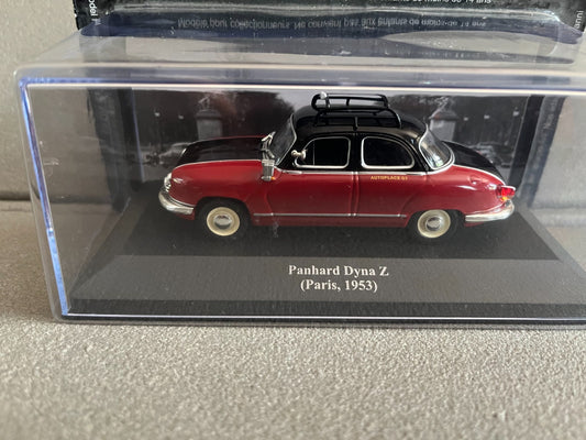 Voiture Miniature Panhard Dyna Z Taxi Paris 1953 au 1/43