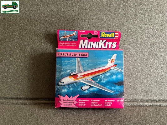Miniature Avion Maquette Kit à monter MiniKits Airbus A320 Iberia Revell N° 6538