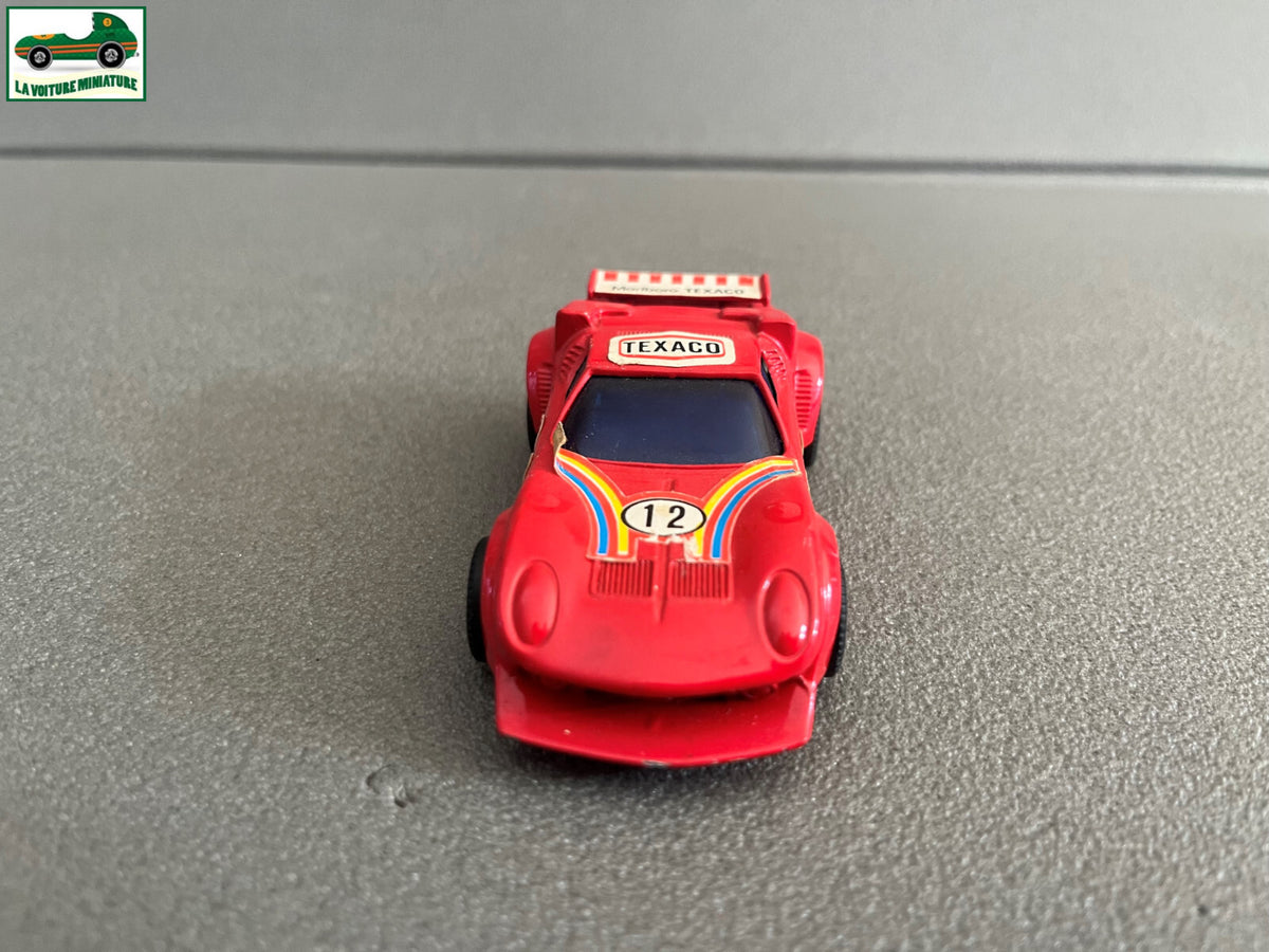 Ancienne Voiture Miniature Lamborghini Texaco Marlboro Made in Hong Kong