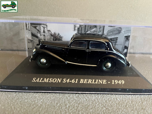 Voiture Miniature Salmson S4-61 Berline 1949 au 1/43 Ixo Altaya