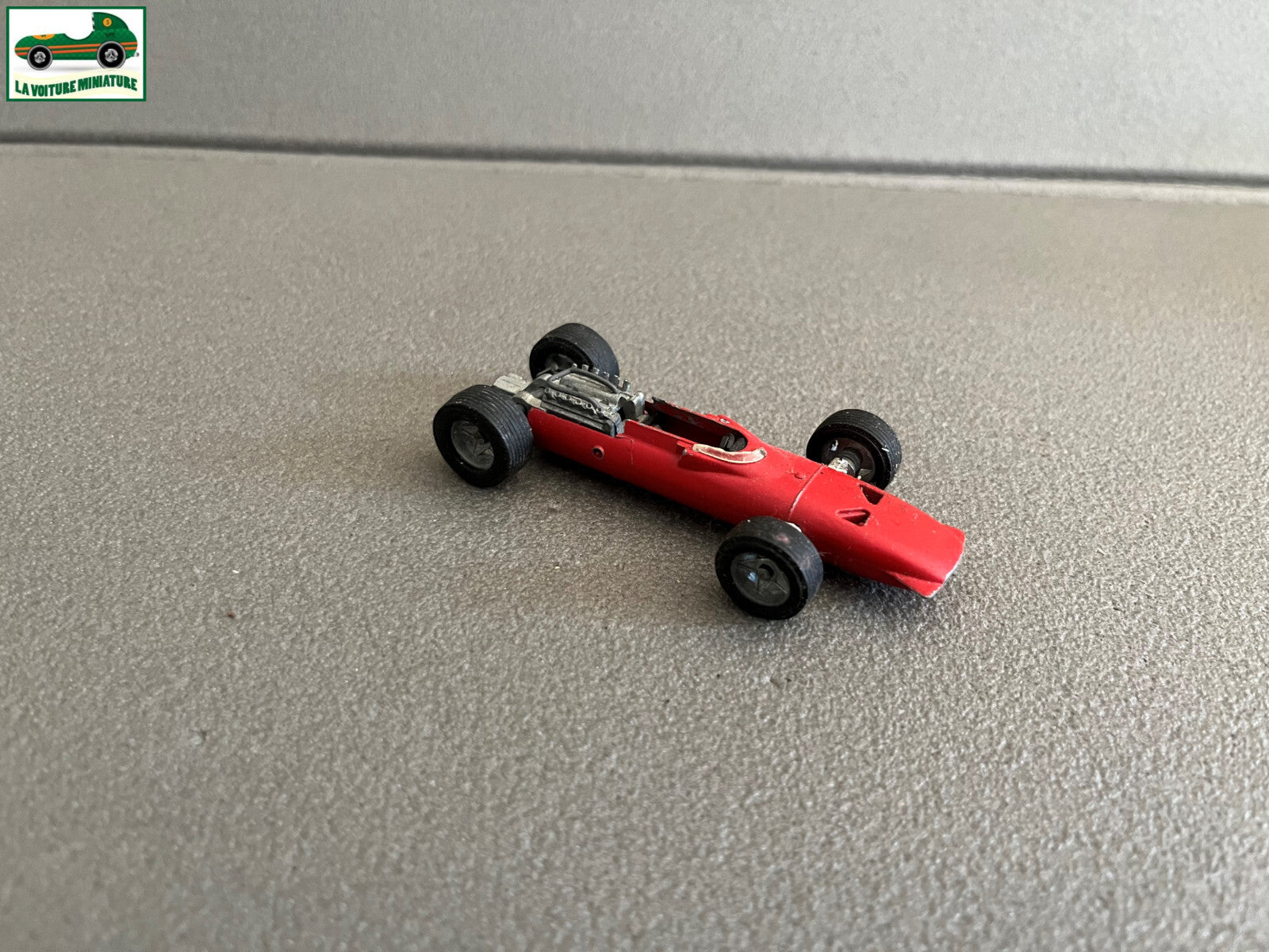 Ancienne Miniature Voiture Ferrari V12 F1 Solido France 1/43 Epave