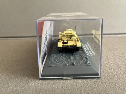 Miniature Militaire Char Tank Blindé Pz.Kpfw. II Ausf. F Altaya 1/72