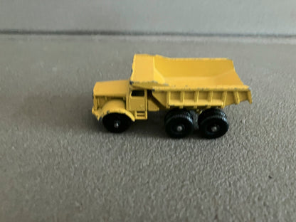 Ancienne Voiture Miniature Camion Euclid Dump Chantier Matchbox Lesney England