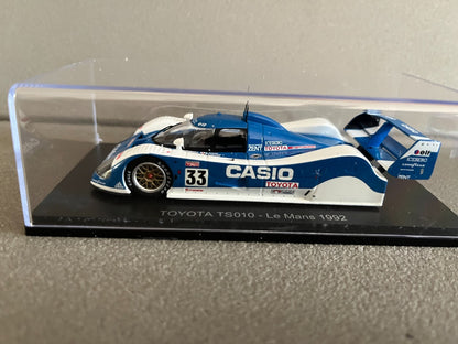 Voiture Miniature Toyota TS010 Le Mans 1992 Spark Hachette 1/43