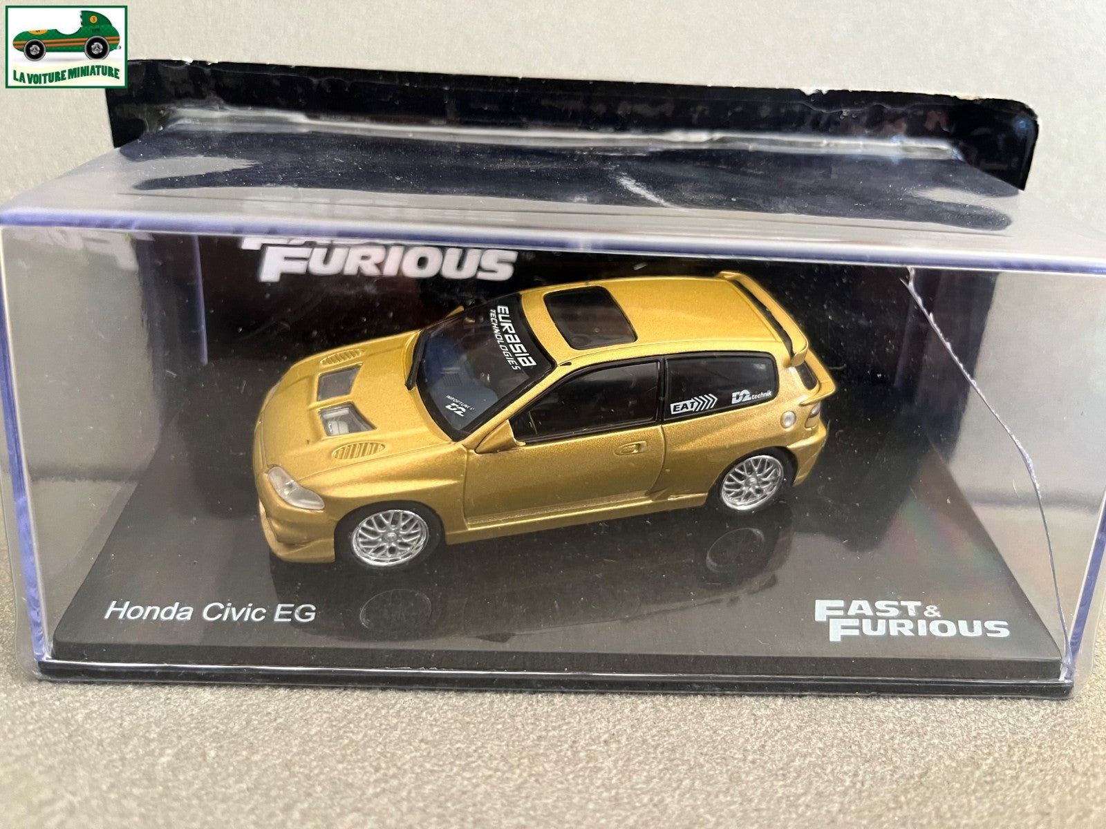 Voiture miniature Fast and Furious Honda Civic EG Altaya 1/43