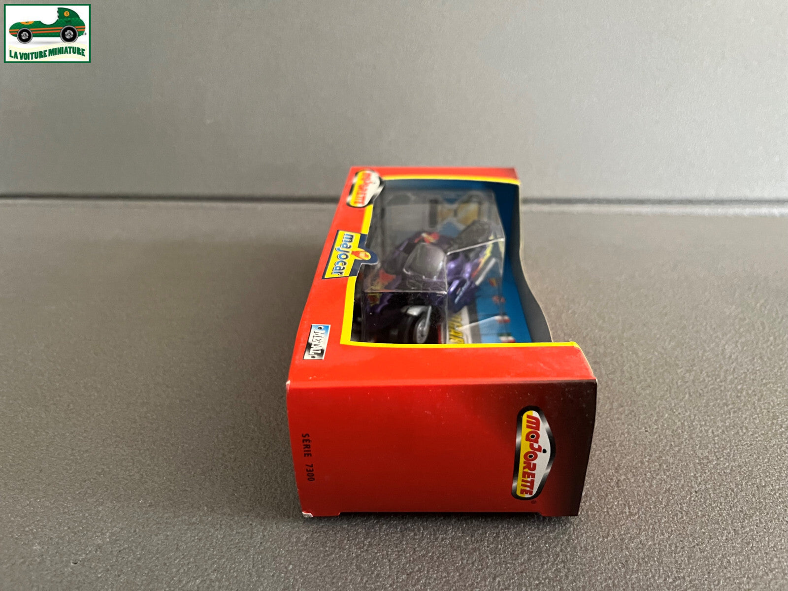 Voiture miniature Majocar 7300 Moto Side Car Majorette