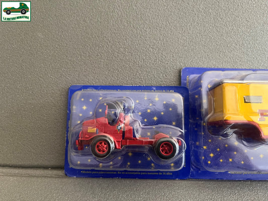 Voiture Miniature Tracteur Marmon Remorque FRUEHAUF Cirque Pinder Altaya 1/64