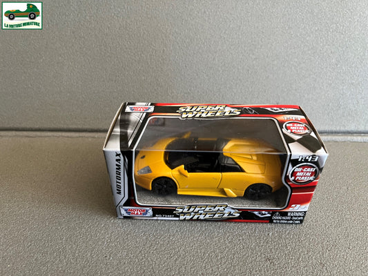 Voiture miniature Lamborghini Murcialago Roadster Motor Max 1/43
