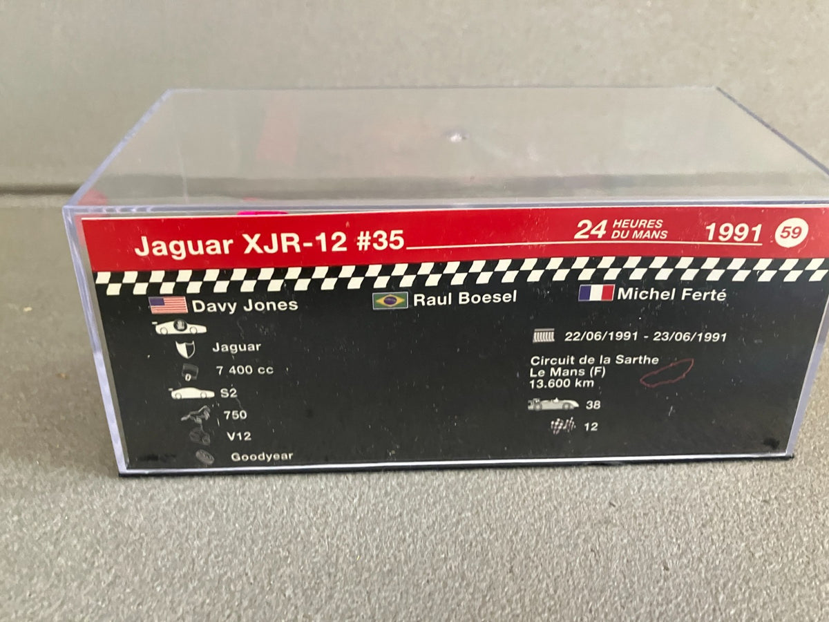 Voiture Miniature Jaguar XJR-12 1991 24 Heures du Mans Altaya 1/43