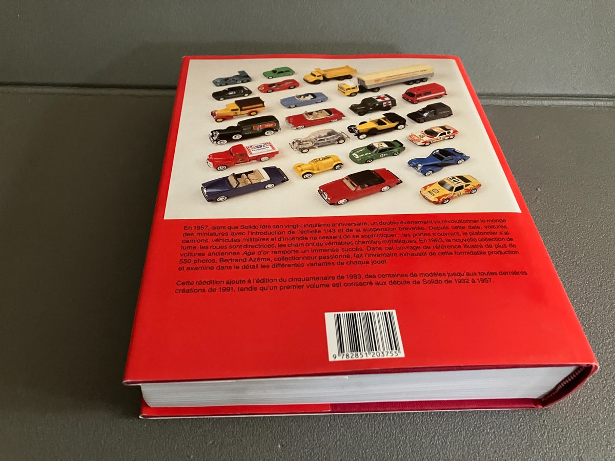 Livre Voiture Automobile Miniature Jouet Jouets Solido 1957 1991 Azéma EPA E.P.A