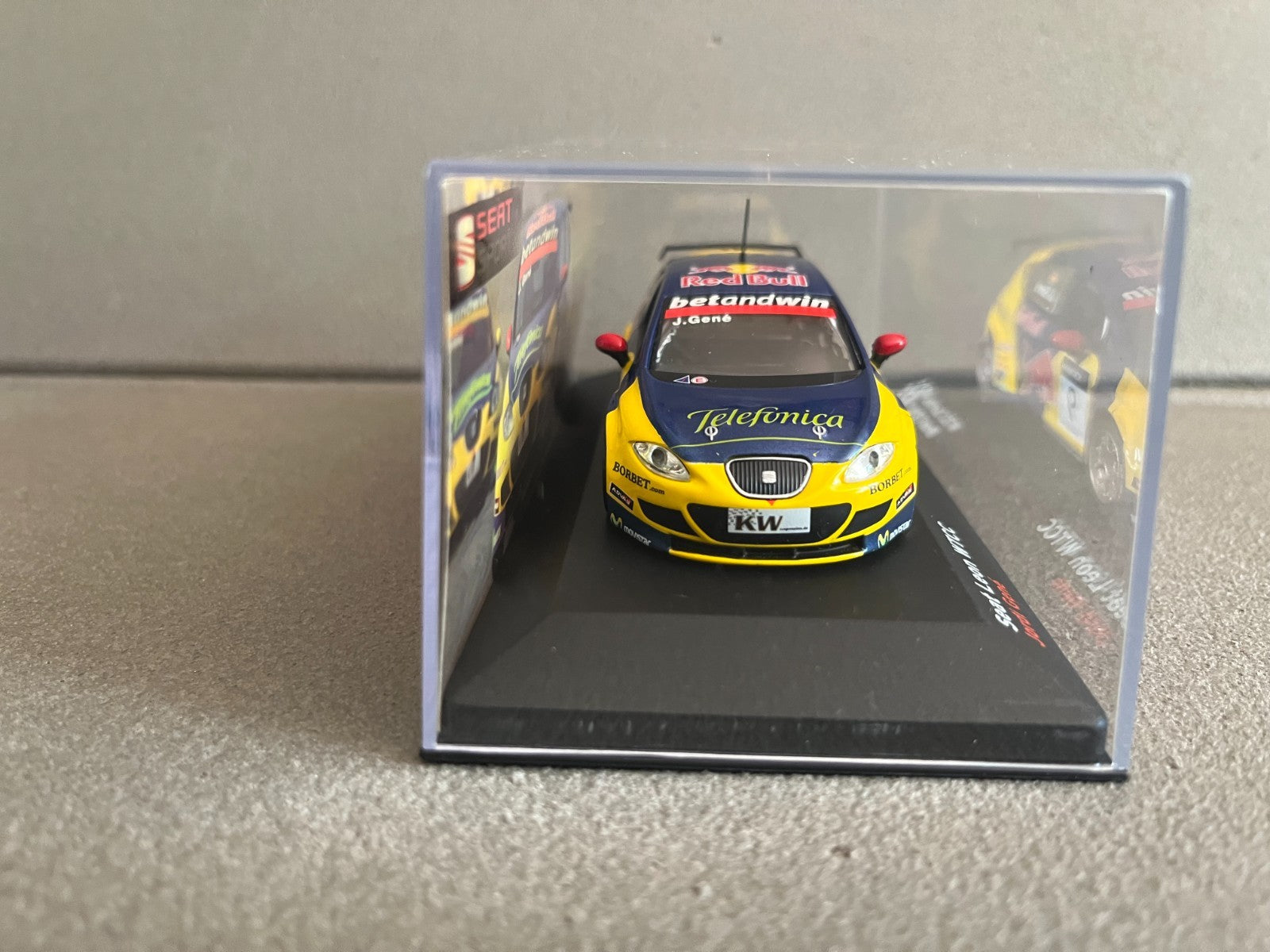 Voiture Miniature Seat Leon WTCC Curitiba Brasil 2006 Rallye au 1/43