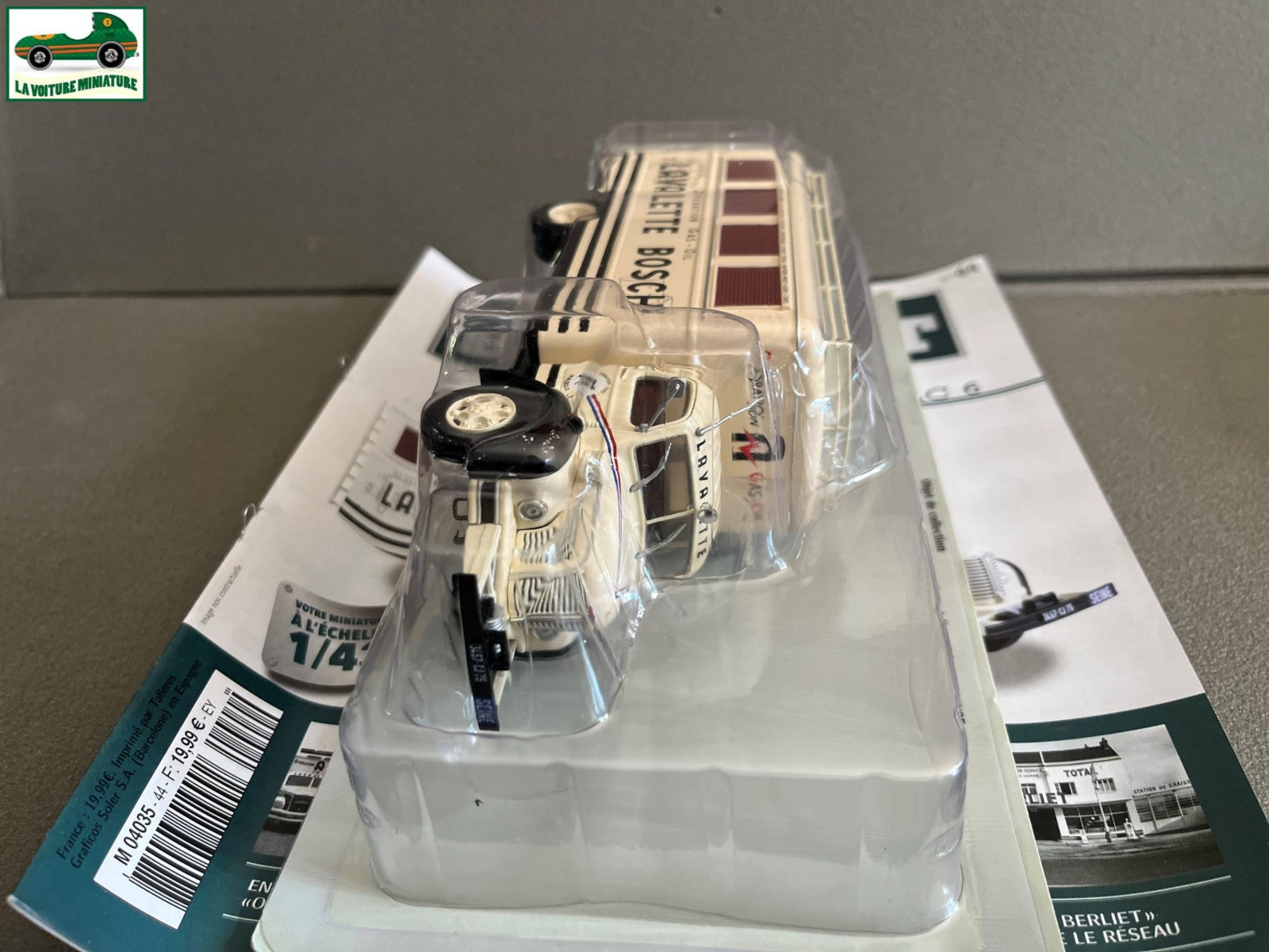 Voiture miniature Camion Berliet GLC 6 Gazelle Hachette 1/43