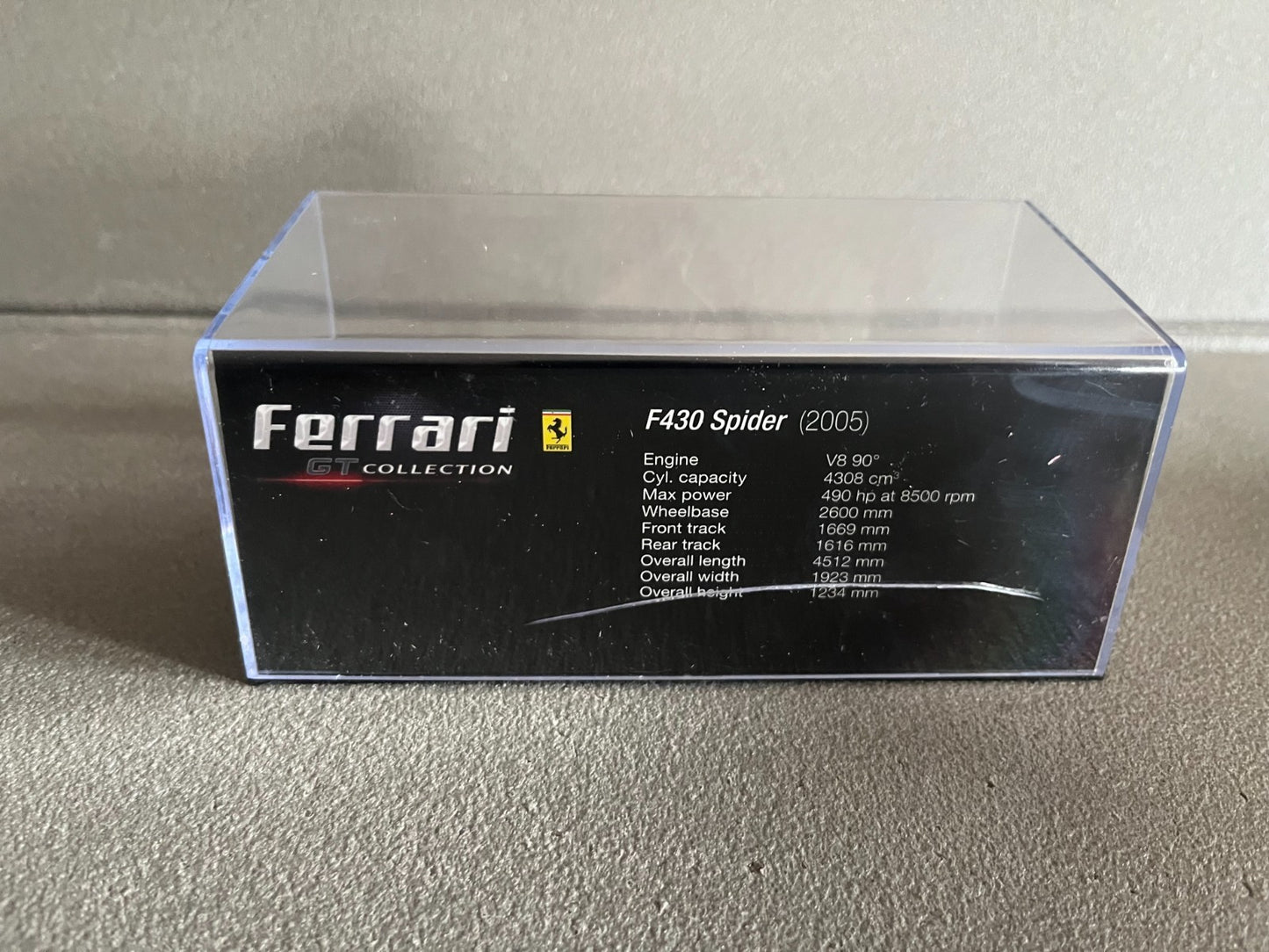 Voiture Miniature Ferrari F430 Spider 2005 au 1/43