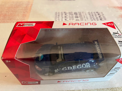 Voiture Miniature Renault Megane Trophy MC Gregor Mondo Motors au 1/43