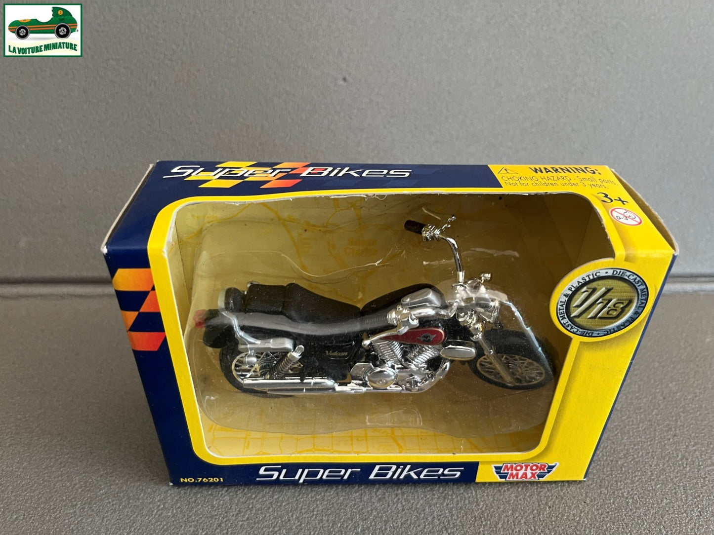 Moto miniature Vulcan Super Bikes Motor Max 1/18
