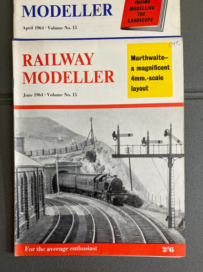 Lot Livre Magazine Revue Modélisme Ferroviaire Railway Modeller 1963 1964