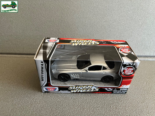 Voiture miniature 2005 Mercedes-Benz SLR McLaren Motor Max 1/43