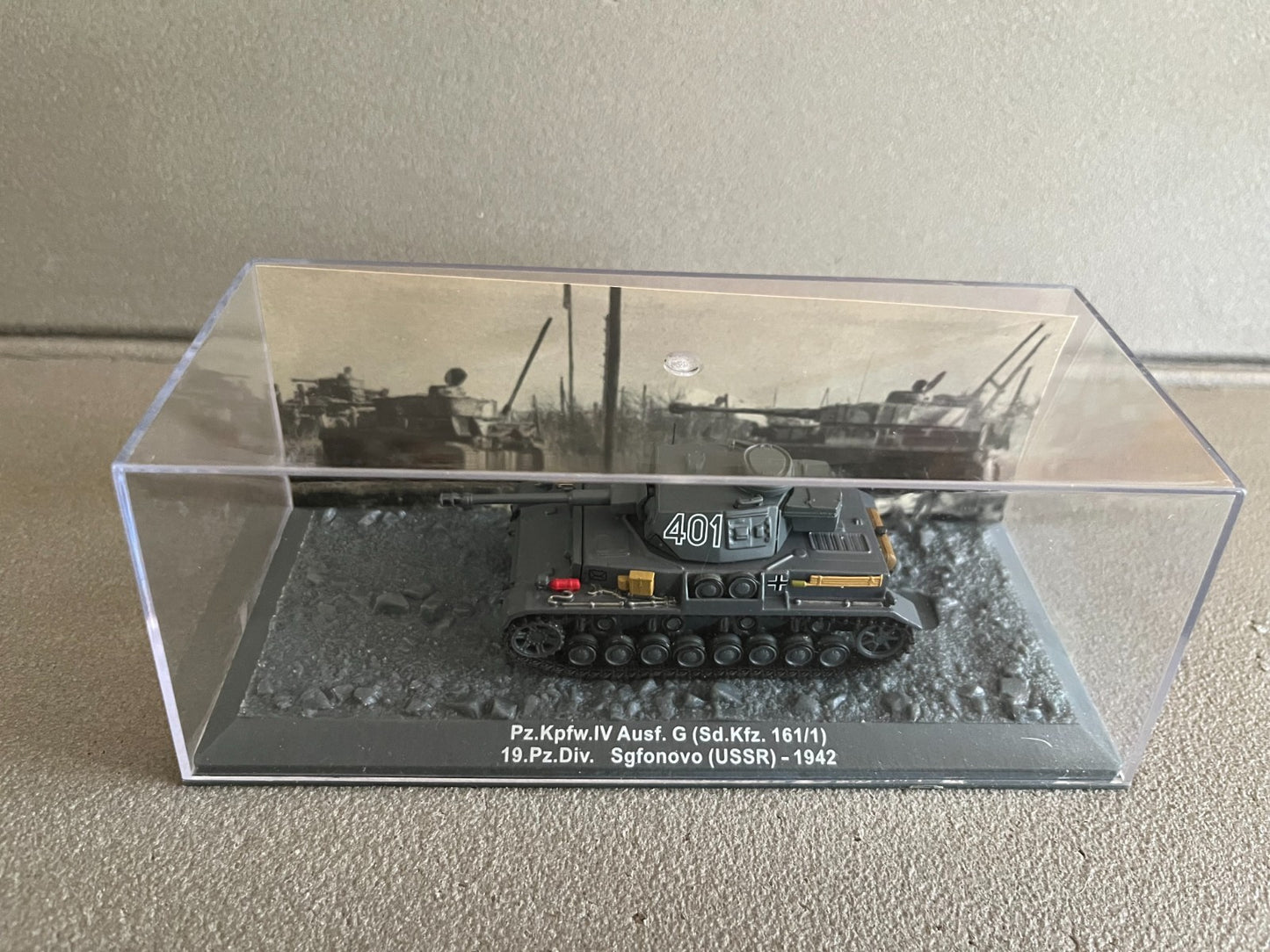 Miniature Militaire Char Tank Blindé Pz.Kpfw. IV Ausf. G Sd.Kfz. 161 Altaya 1/72