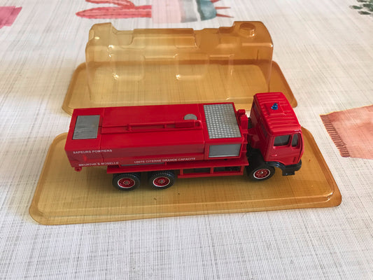 Voiture Miniature Pompiers Camion Mercedes Meurthe Moselle Solido au 1/60