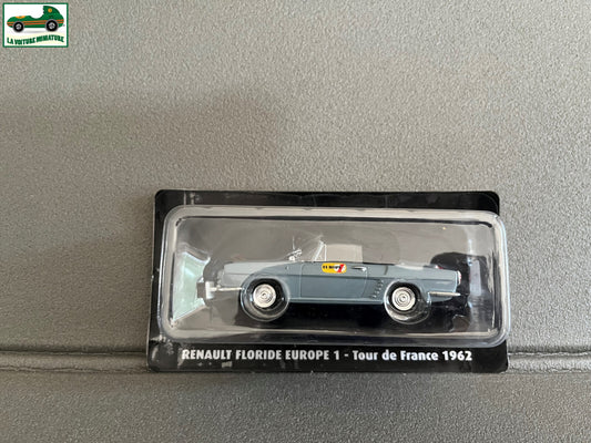 Voiture Miniature Renault Floride Europe 1 1962 Tour de France Vélo Norev 1/43