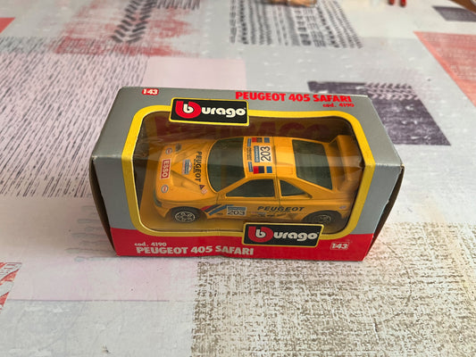 Voiture miniature Burago Peugeot 405 Safari 4190 au 1/43