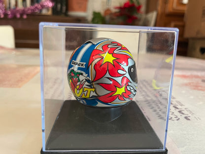 Casque Moto GP Olivier Jacque 2000 Altaya au 1/5