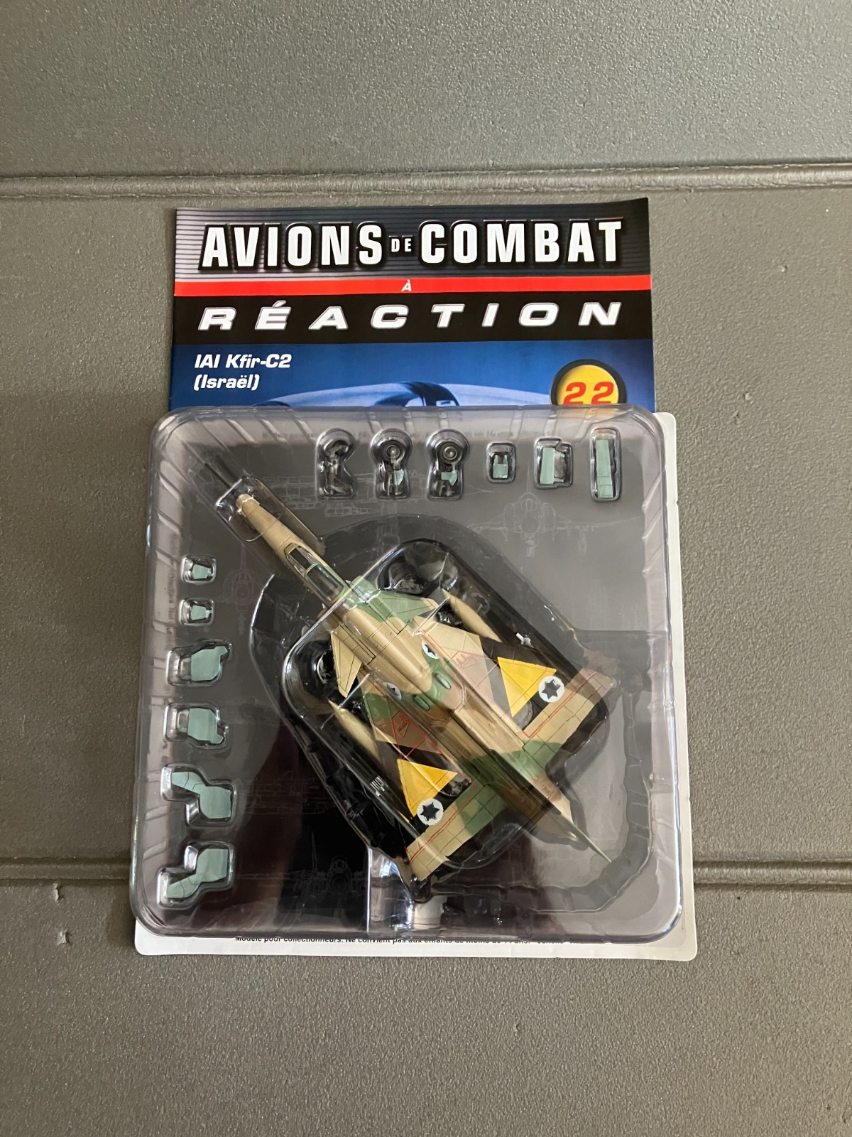 Avion miniature Militaire Combat à Réaction IAI Kfir-C2 Israel Altaya 1/72