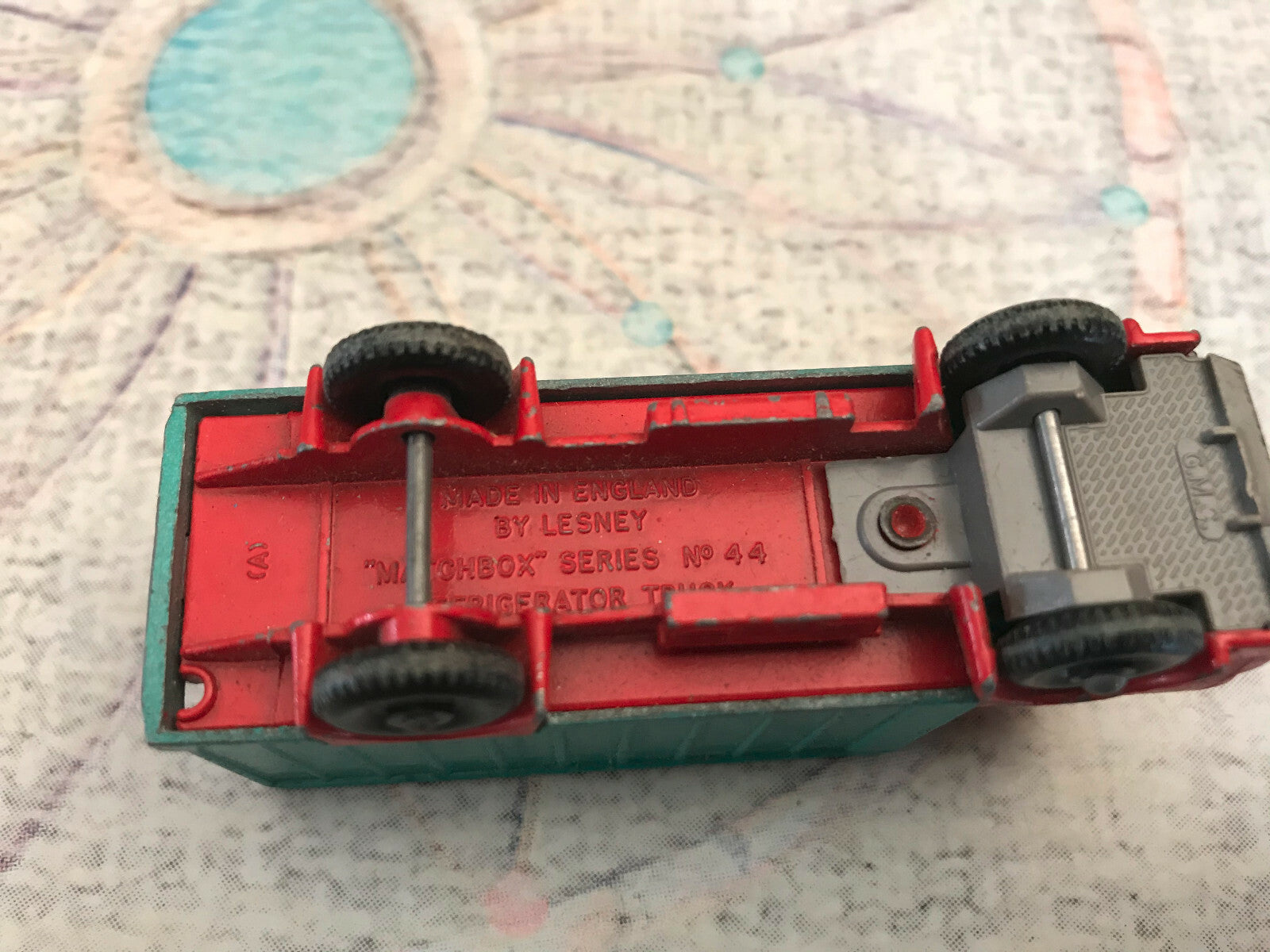 Voiture Miniature Camion Matchbox Series 44 Foden Refrigerator Truck Lesney