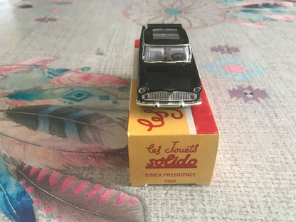 Voiture Miniature Simca Présidence 1958 Chambord Solido Hachette au 1/43