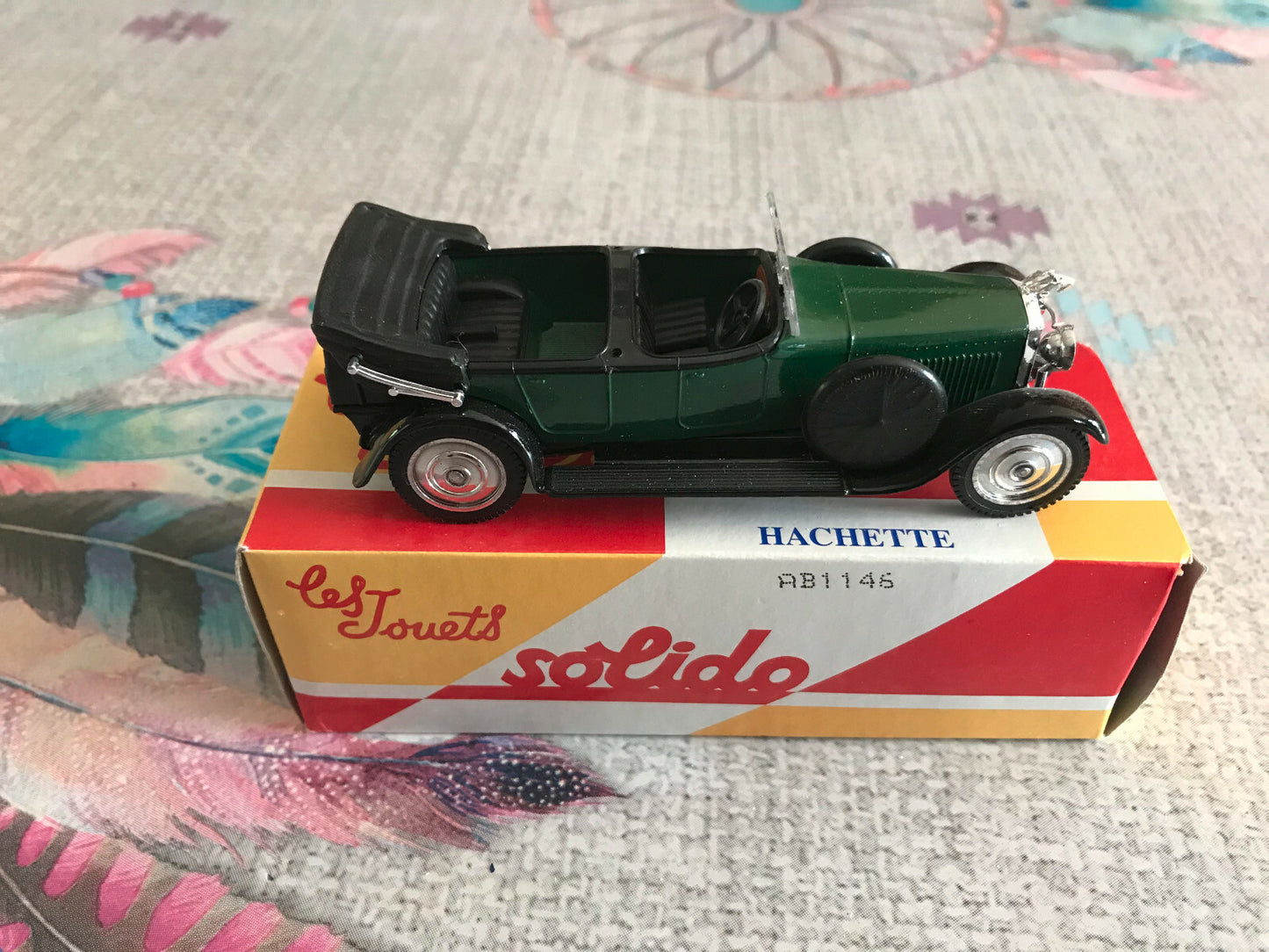 Voiture Miniature Hispano Suiza Torpedo 1926 Solido Hachette au 1/43