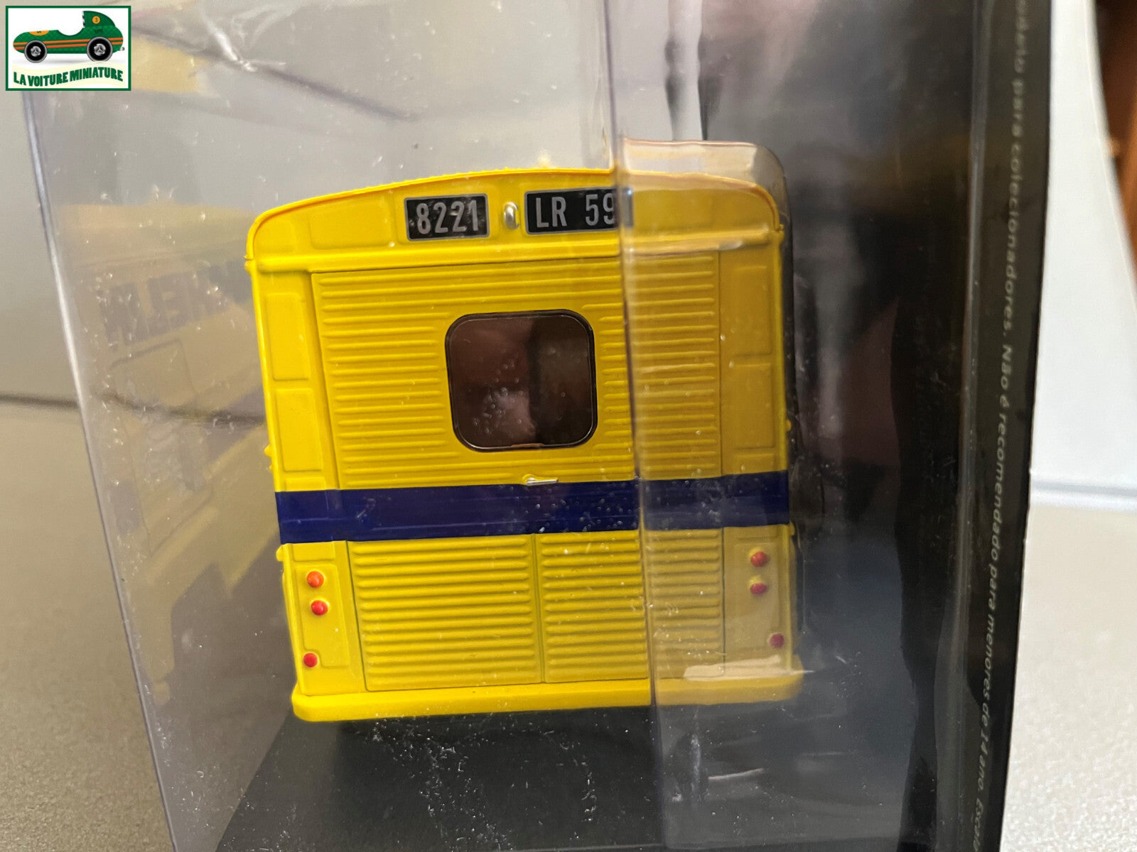 Voiture miniature Camion Citroen Type H 1962 Michelin Test Hachette 1/24
