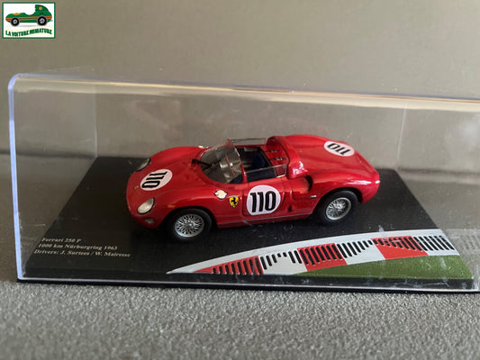 Voiture miniature Collection Ferrari 250P 1000 km Nurburgring 1963 au 1/43